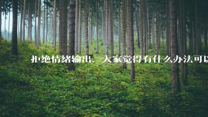 拒绝情绪输出，大家觉得有什么办法可以让国足堂堂正正进入世界杯？