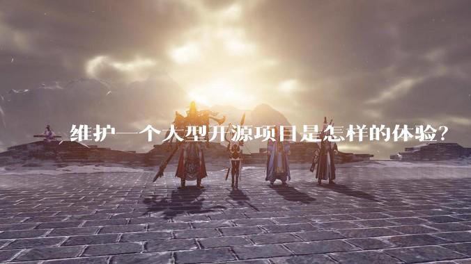 维护一个大型开源项目是怎样的体验？
