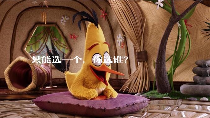 只能选一个，你选谁？
